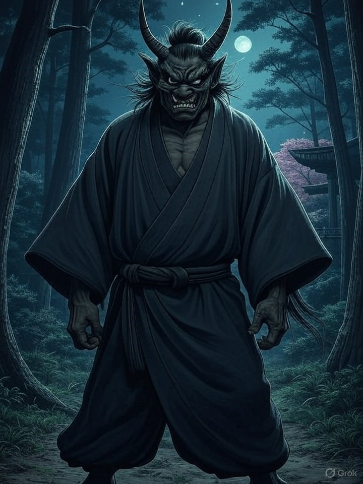 Akuma evil spirit form