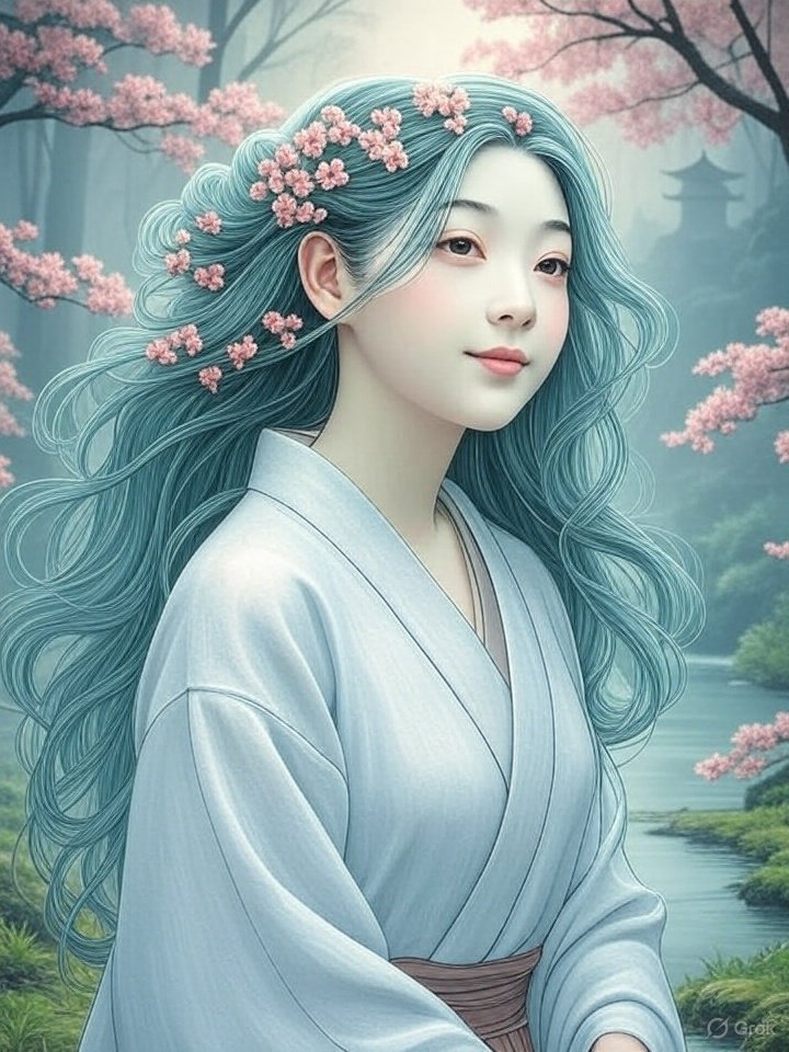 Celestial maiden Amorōnagu