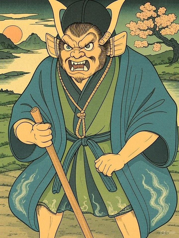 Anmo Costume Closeup