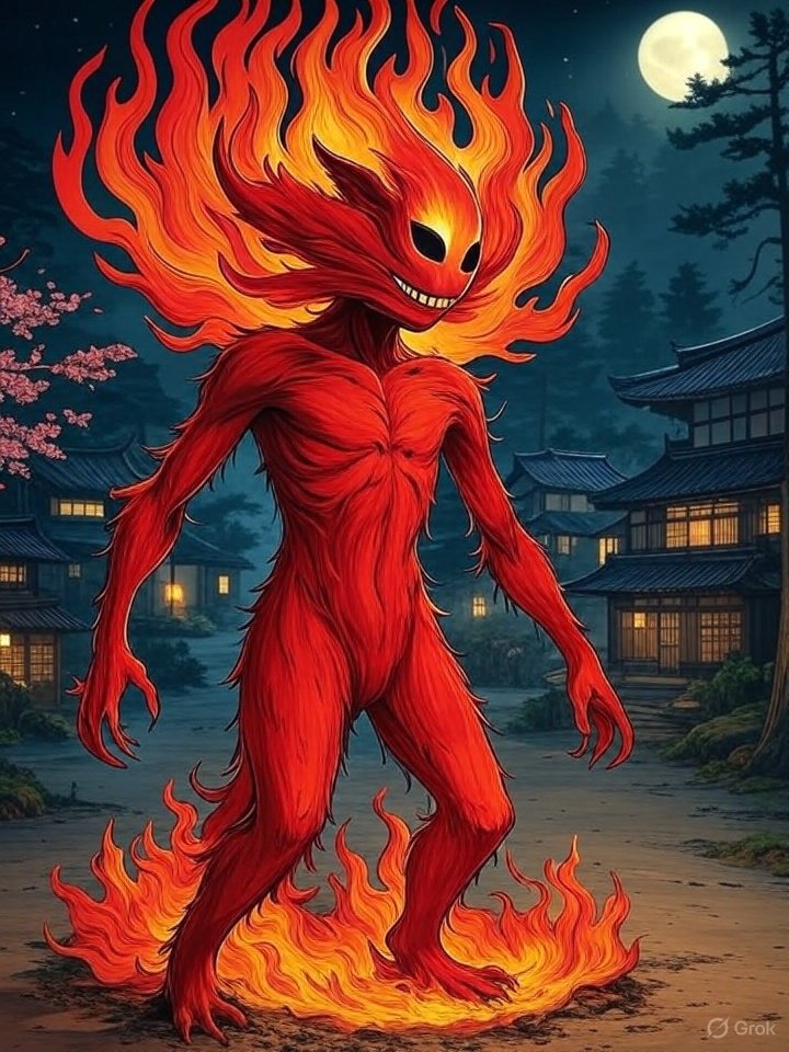 Ayakashi-no-ayashibi flame