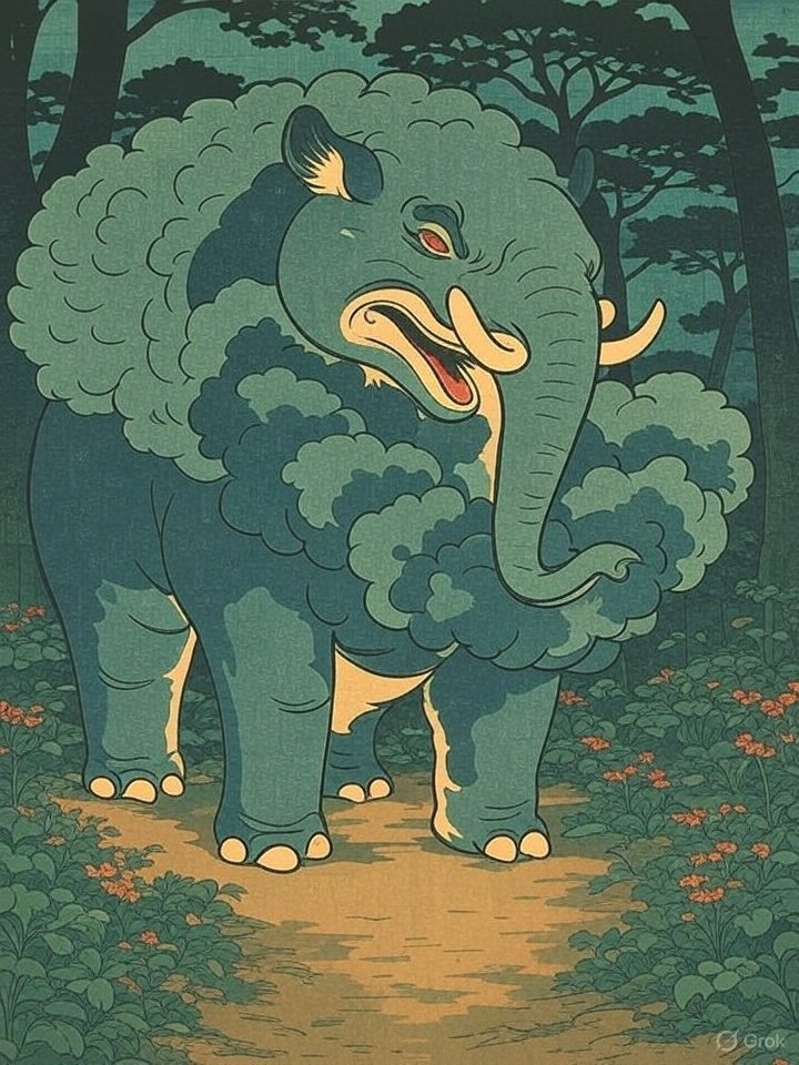 Baku talisman artwork