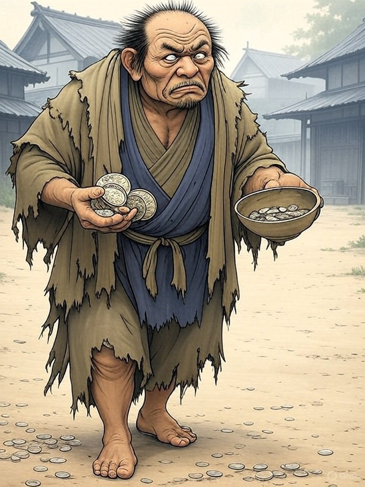 Binbogami spirit drawing