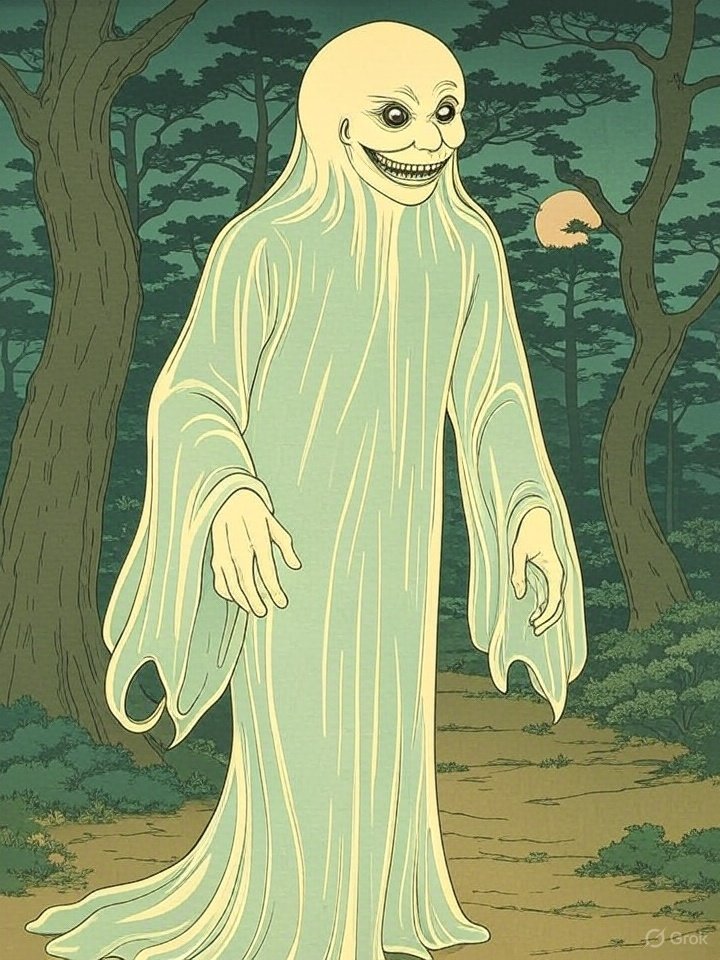 Buruburu ghost art