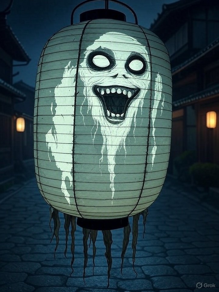 Chōchinobake spirit art