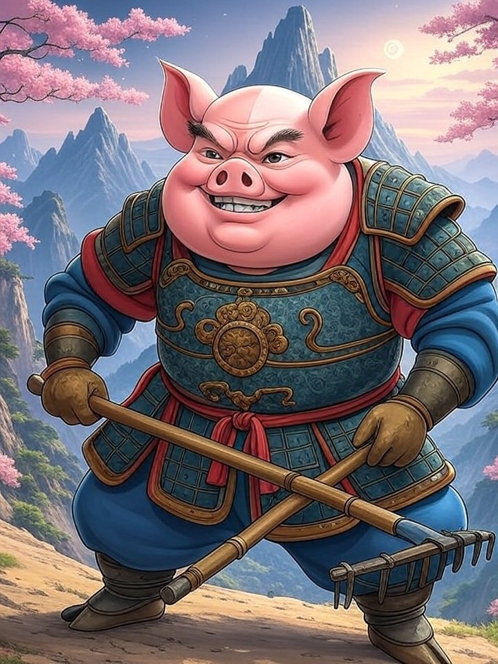 Cho Hakkai yokai art