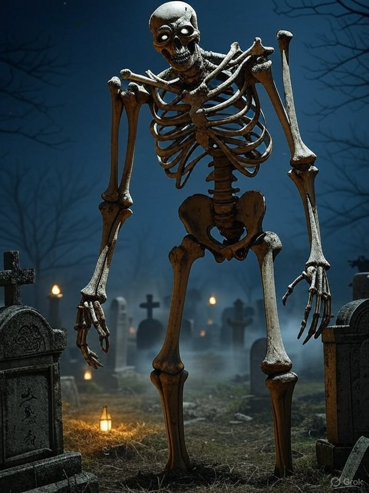 Gashadokuro skeleton monster