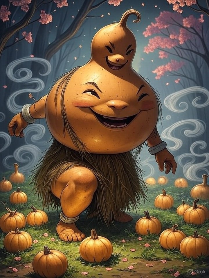 Gourd boy yokai