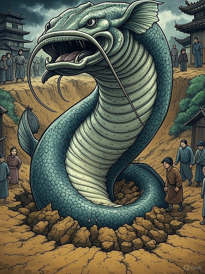 Namazu yokai earthquake