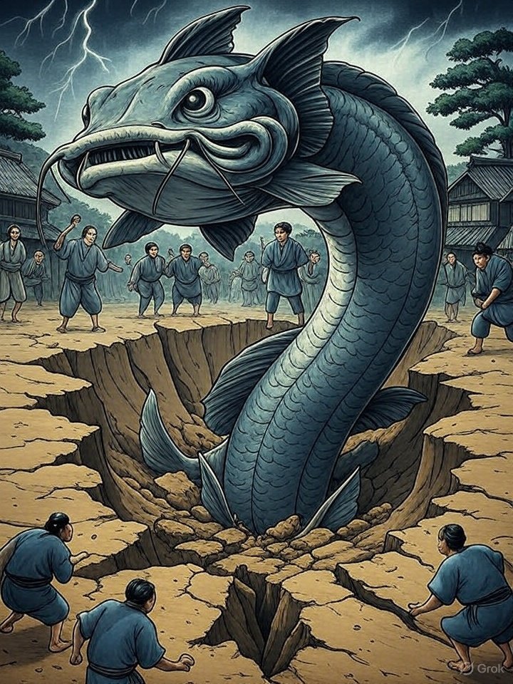 Jishin namazu artwork