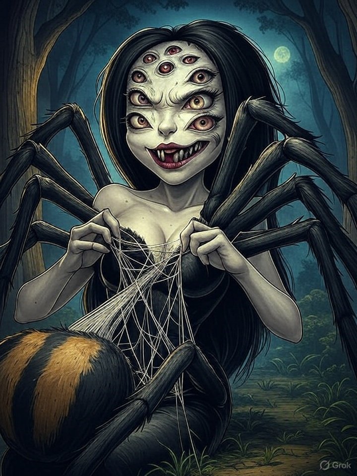 Jorogumo spider woman