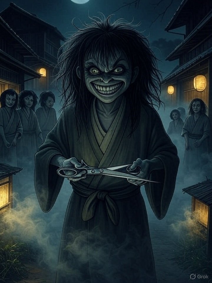 Kamikiri yokai art