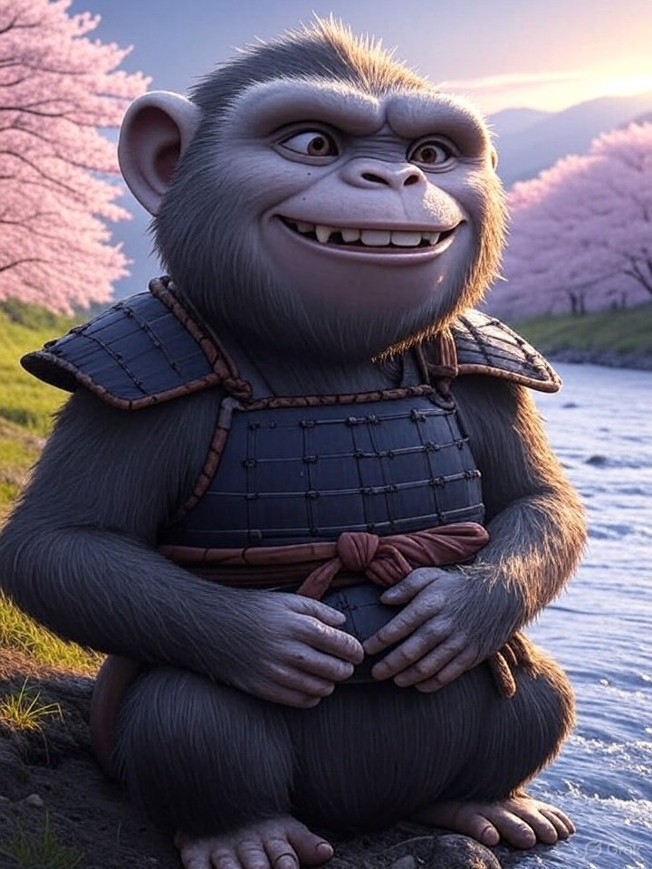 Kawa-zaru Japanese yokai