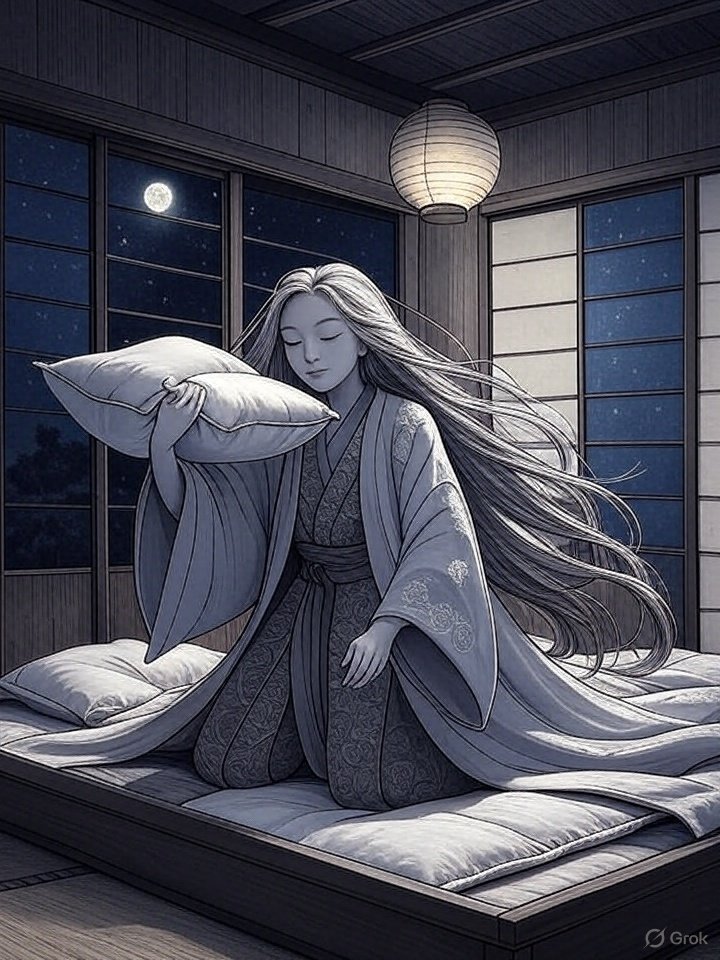 Makura-gaeshi spirit art