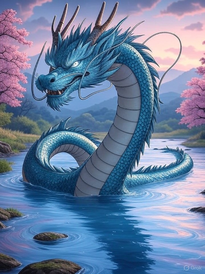 Japanese water dragon