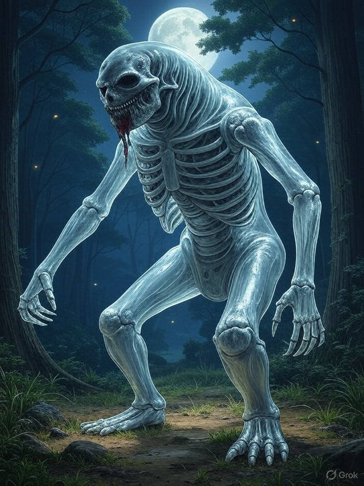 Flesh draining yokai