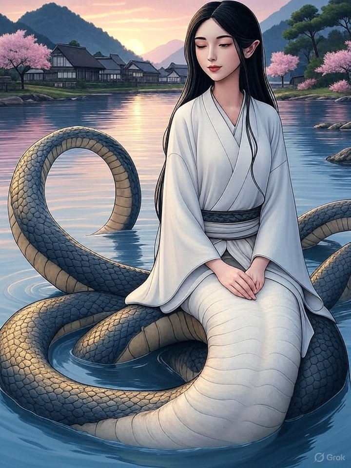 Snake woman Nure-onna