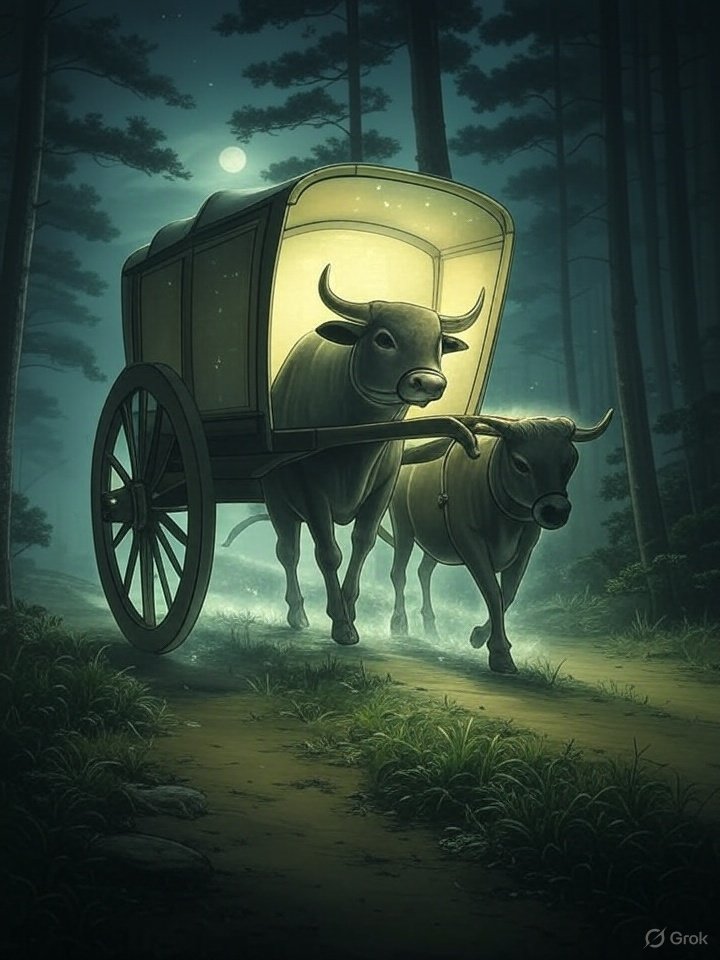 Oboro-guruma ghost cart