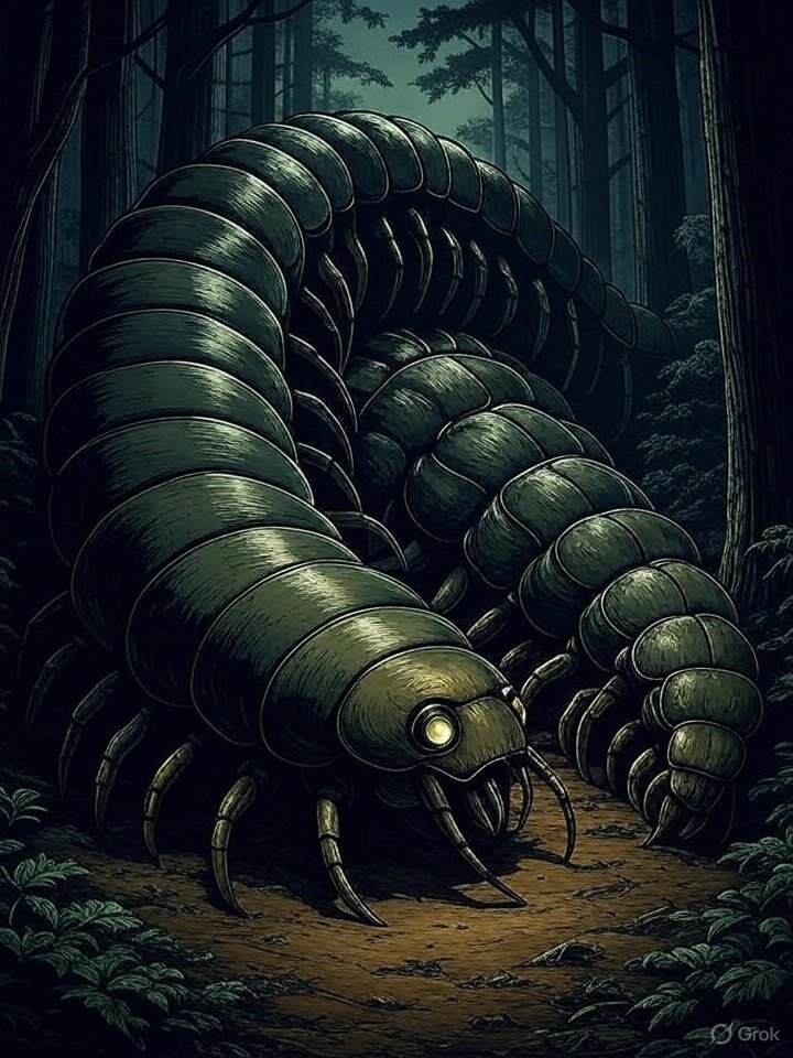 Legend of Omukade in Japan