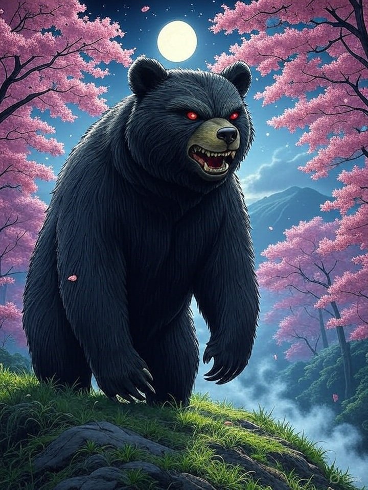 Onikuma bear yokai
