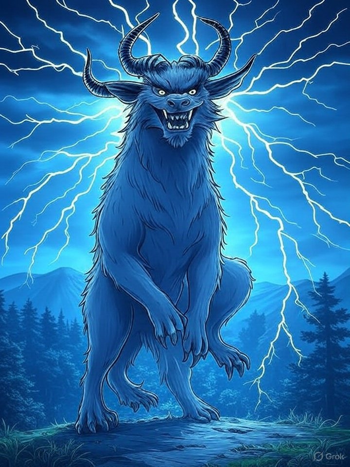 Raijū thunder beast