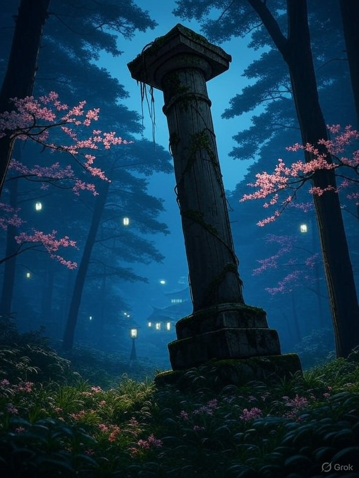 Sakabashira haunted post