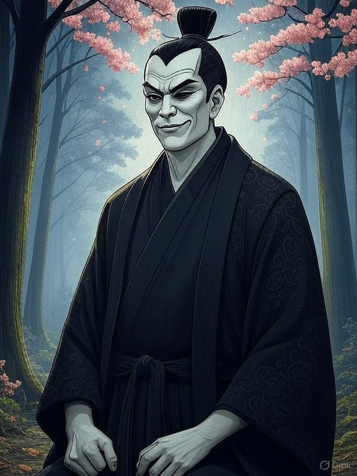 Shinigami spirit illustration