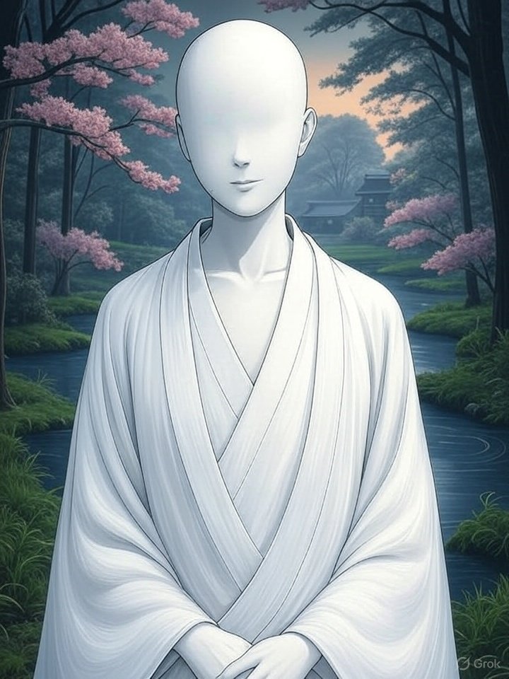 Shiro-bozu eerie ghost