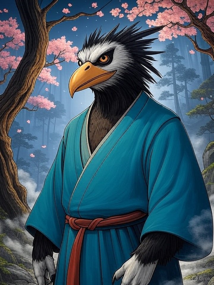 Tengu mountain yokai