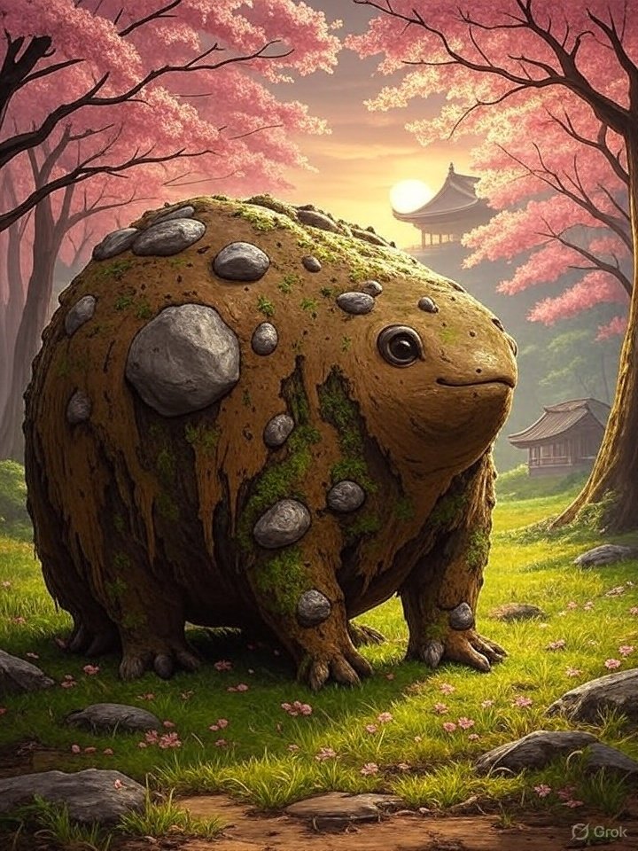 Tsuchikorobi tumbling spirit