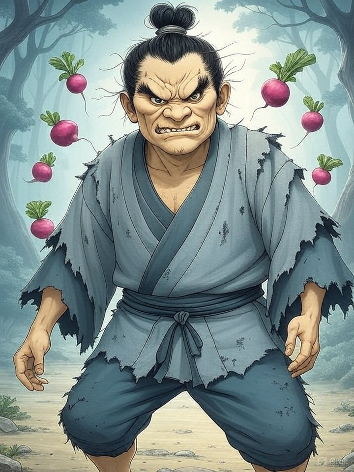 Yama-oroshi yokai art